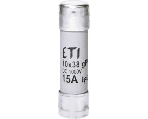 Siguranță fuzibilă ETI CH10X38 15A 1000V DC buc