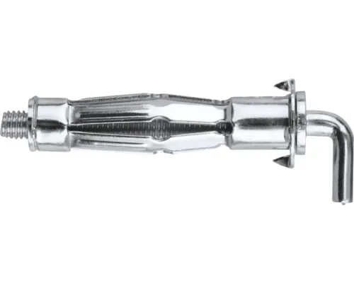 Ancore metalice cu cârlig Tox Pirat Skippi Ø12x65 mm, filet metric M6, 25 bucăți, pentru perete fals pac