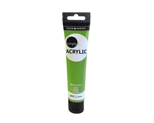 Culoare acrilică Simply 391 Medium Green 75 ml buc
