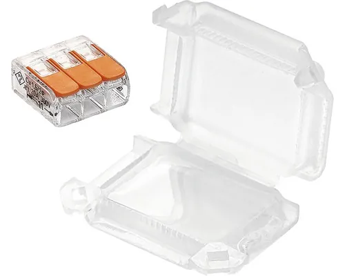 Cutii legături electrice Grothe Happy Joint 41x28x19 mm, cu gel, rezistente la scufundare și raze UV, pachet 4 bucăți buc