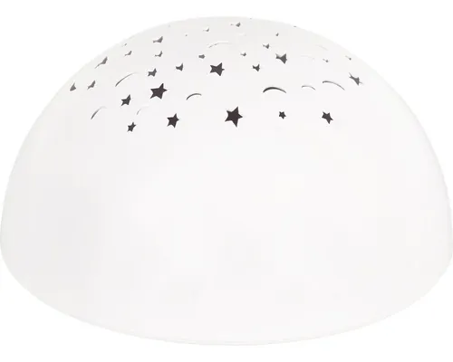 Lampă de veghe cu proiecție și LED Rabalux RGB integrat Lina 0,5W, fără baterii, pentru camera copiilor buc