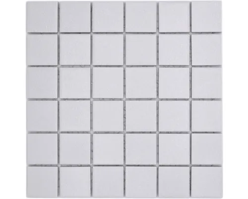 Mozaic piscină ceramic SAT 302 alb 30x30 cm buc