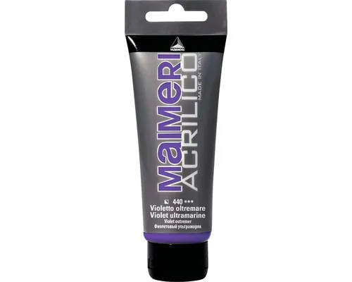 Culoare acrilică Acrilico 440 Violet ultramarine 75 ml buc