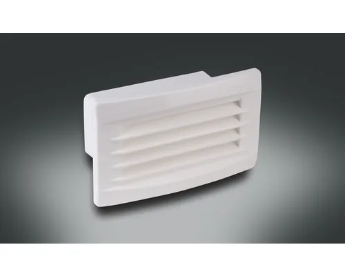 Grilă ventilaţie din plastic Rotheigner cu racord direct 138x82 mm alb buc