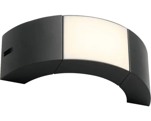 Aplică LED exterior Avide Beirut 6W 313 lumeni IP54, negru buc