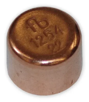 Capac cupru diam 22mm Filet Interior