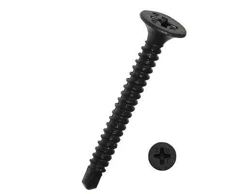 Șuruburi autoforante profile metalice gipscarton Dresselhaus 3,5x25 mm oțel fosfatat, 250 bucăți pac