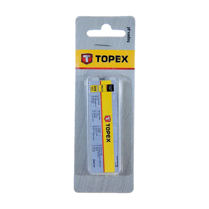 Tarozi Topex, M6, DIN 352, 3 bucati 3buc