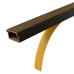 Canal cablu cu adeziv stejar 16x16mm 2m/bara