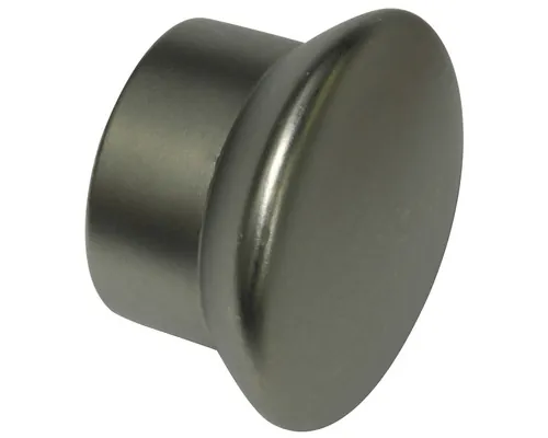 Capac lateral Gardinia Europa argintiu Ø 19 mm buc