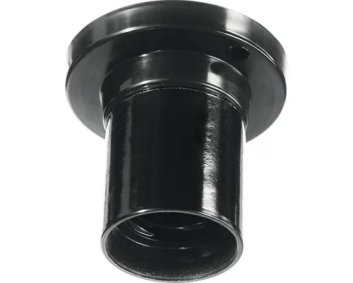 Dulie plastic de tavan Electroplast E27 culoare neagră buc