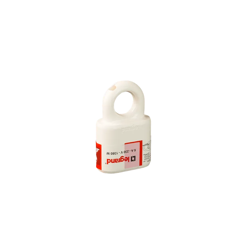 Priza cu inel de extragere Legrand, alb, plastic, 230 V