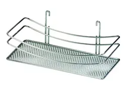 Suport cromat 2 agatatori pentru bara 4210 buc