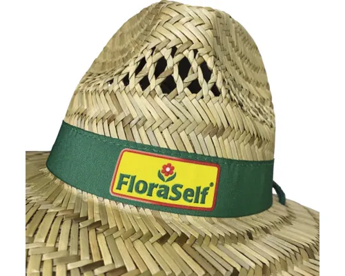 Pălărie paie FloraSelf 58 cm bej buc