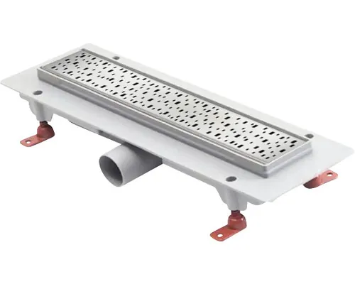 Rigolă duș MCH Square cu grătar inox lucios 350 mm buc