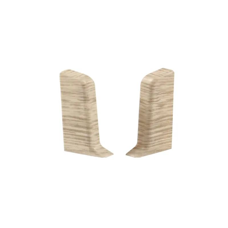 Terminatie plinta parchet Set 10456-4295, PVC, pin, 52 x 22 mm, 4 bucati / set set
