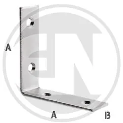 Vinclu pentru scaun zincat 50x15x1.5 104180 050Z