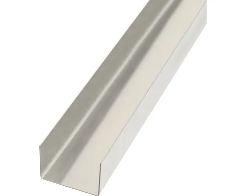 Profil aluminiu tip U Alberts 18x130x18x0,5 mm, lungime 2m buc