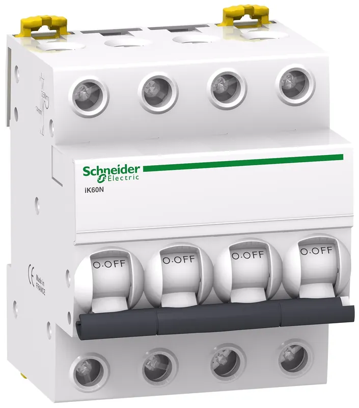 Siguranta automata modulara MCB Schneider Electric iK60 A9K24440, 4P, 40 A, curba C buc