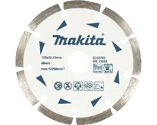Disc diamantat segmentat Makita Ø125x1,8x22,23 mm buc