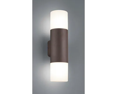 Aplică exterior Trio Hoosic E27 max. 2x28W IP44, aluminiu/ruginiu buc