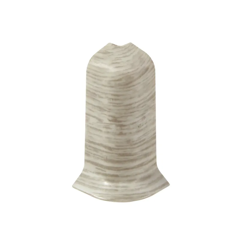 Colt exterior pentru plinta SET 10456, gri nisip, 52 x 22 mm 2 bucati / set set