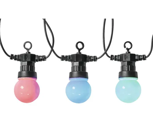 Ghirlandă LED Nedis SmartLife 10 becuri multicolor, conexiune WiFi buc