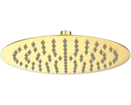 Pară de duș fixă rotundă Jungborn Lambda Ø25 cm auriu mat buc