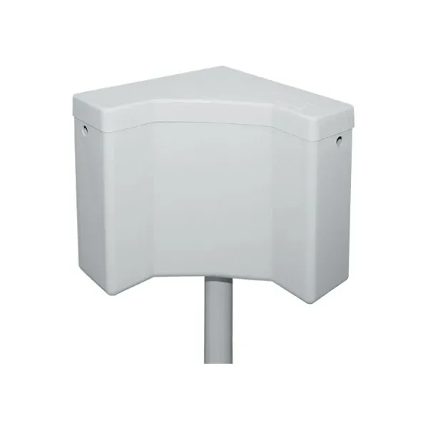 Rezervor WC semi - inaltime Eurociere Angolo, 9 L, 31 x 31 x 10.5 cm buc