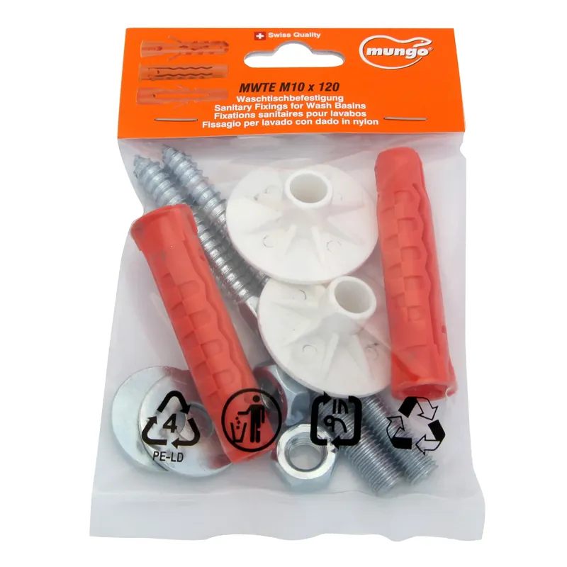 Set fixare sanitare Mungo MWTE, M 10 x 120 mm punga