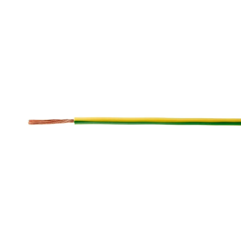 Conductor electric MYF / H07V-K 6 mmp verde - galben, cupru m