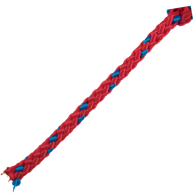 Franghie din polipropilena, rosu-albastru, grosime 6 mm