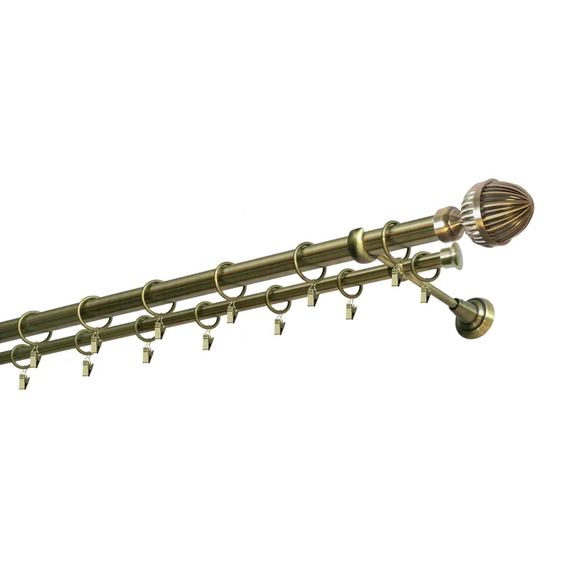 Galerie dubla Opera, metal, auriu antic, 19/25 mm, 200 cm buc