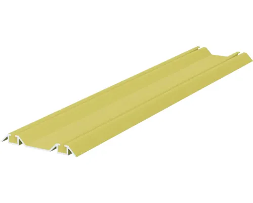 Șină pentru uși glisante inferioară Häfele ÄDOOR EASY, grosime ușă 18mm, 63x2000x7,5mm (lXLxH), aluminiu auriu buc