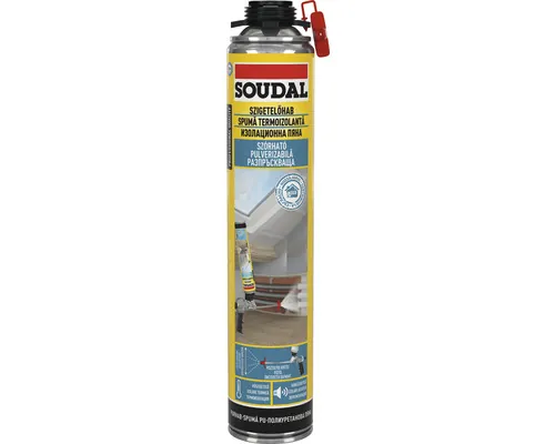 Spumă poliuretanică SOUDAL termoizolantă 700 ml pentru pistol buc