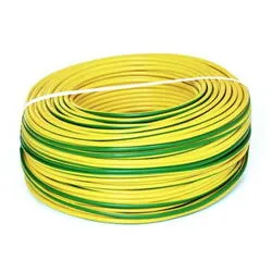 Cablu FY 1.5mm galben verde 100m/rola Spin