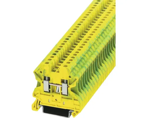 Clemă șir de împământare UT Phoenix 2,5mm², galben-verde buc