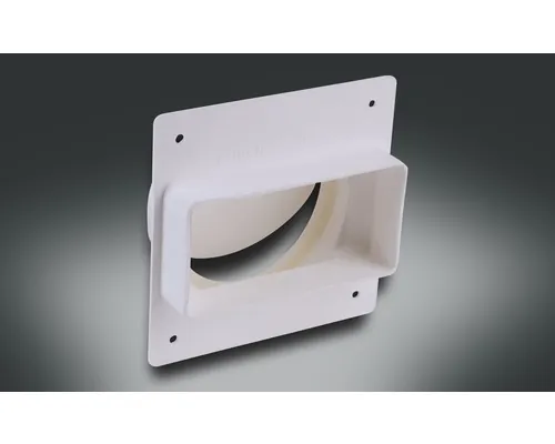 Conector perete Rotheigner rotund/plat 111x54 Ø 100 mm cu clapetă unisens buc