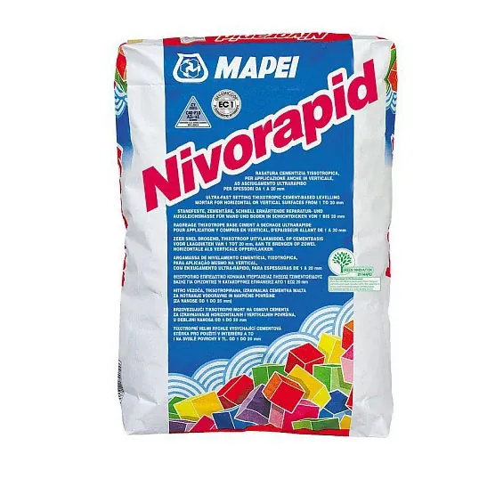 Mortar pentru nivelare, Mapei Nivorapid, gri - maro, interior, 25 kg bucată