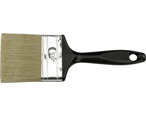Pensulă lată Kana pt. lacuri pe bază de solvenți 90 mm fir natural mâner plastic buc