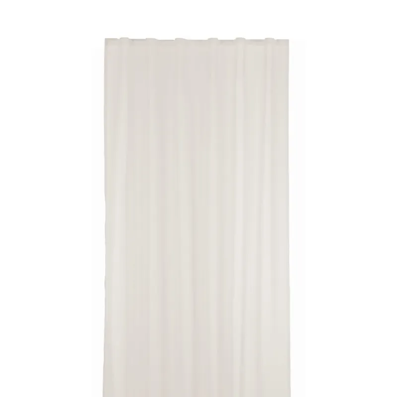 Perdea voal, poliester, alb 101, 300 x 245 cm