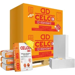 B.C.A. standard 10x24x62.5cm 2.25 mc/palet+ 3 saci M5 Celco
