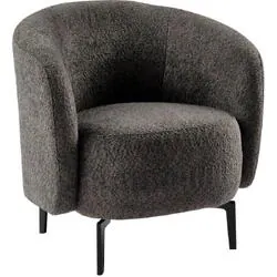 Fotoliu gri-maro taupe 0000389330