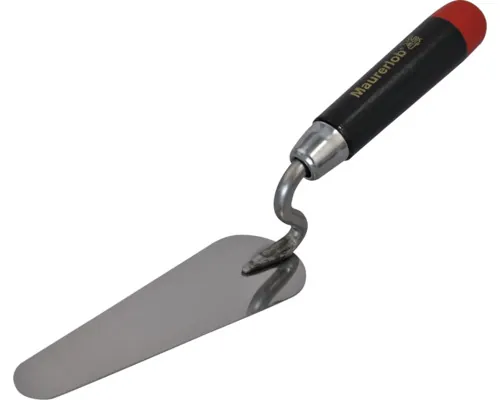 Mistrie rotunjită tip limbă de pisică Maurerlob 140mm, mâner din lemn buc
