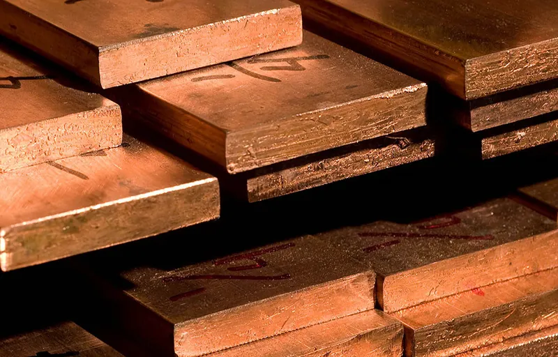 PLATBANDA CUPRU 60X10 MM