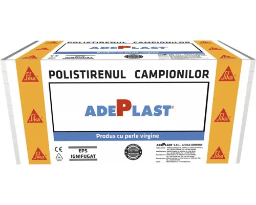 Polistiren expandat ADEPLAST 1250x600x150 mm EPS 200 pac