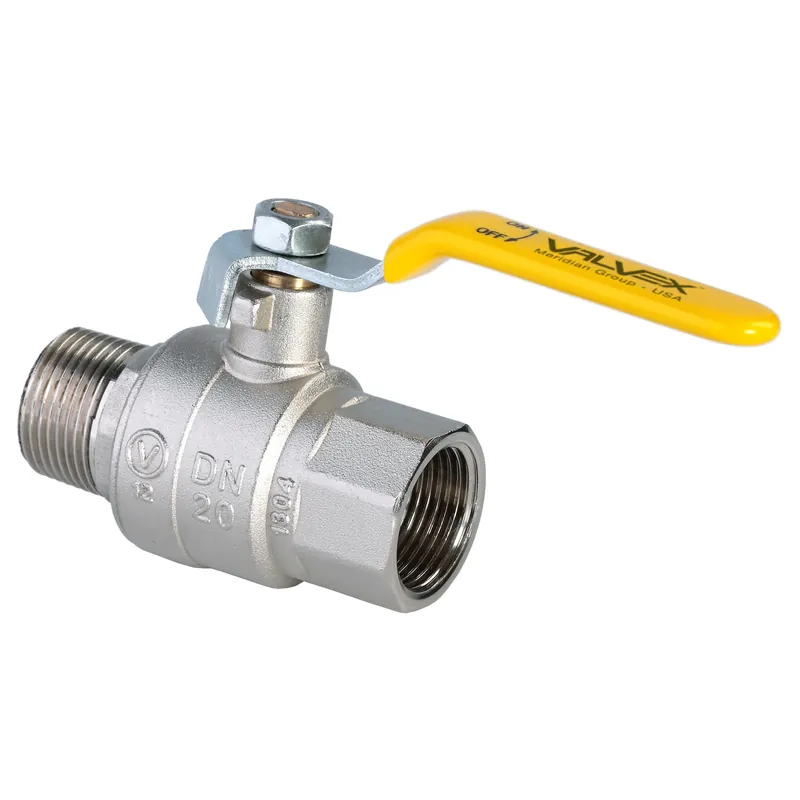 Robinet bila gaz, Valvex Orion, filet interior - exterior, maneta aluminiu, D 1/2" buc