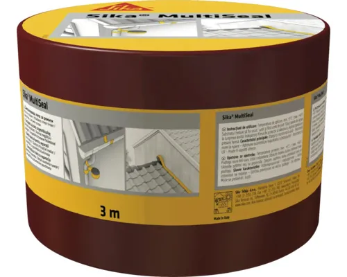 Bandă bituminoasă autoadezivă Sika Sikamultiseal teracotă 100 mm 3 m buc