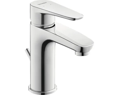 Baterie lavoar monocomandă înaltă DURAVIT B.1 S cu ventil scurgere cu tijă 1 ¼" crom buc