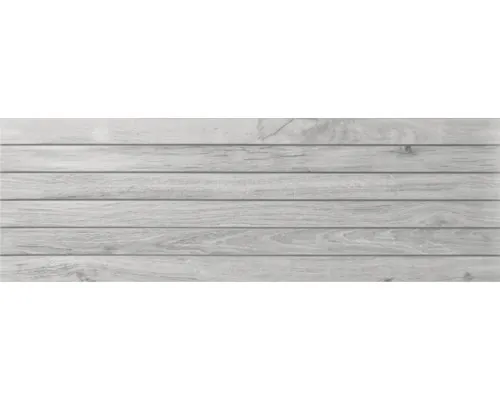 Faianță riflaj MIRAVA BERGEN Grey mat colorată în masă rectificată 33,3x100 cm pac